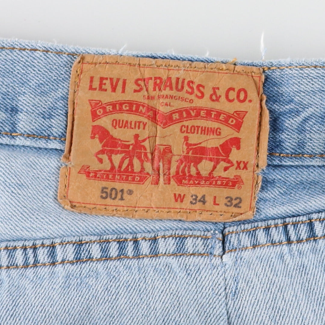 Levi's Levi's 501 straight denim pants for men, equivalent to W32 / eaa467437