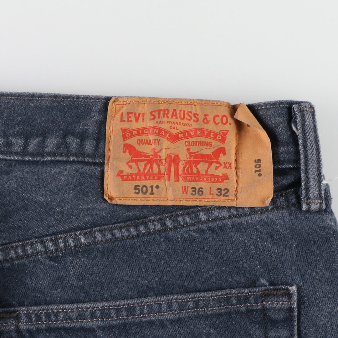 Levi's Levi's 501 straight denim pants for men, equivalent to W37 / eaa467459