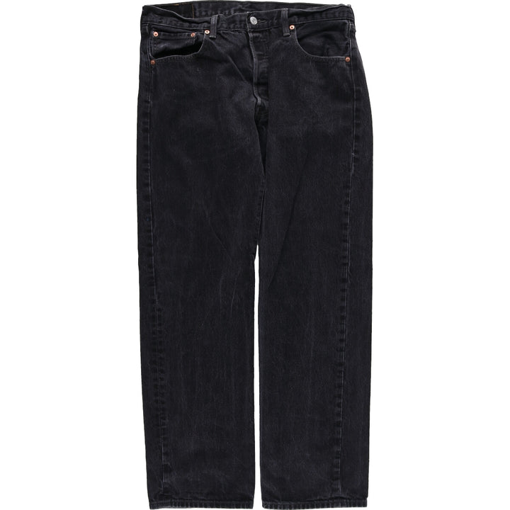 Levi's 501 Black Denim Straight Denim Pants Men's W37 equivalent / eaa467468