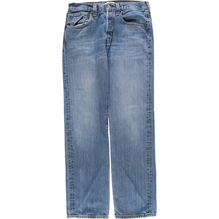 Levi's 501 straight denim pants for men, equivalent to W30 / eaa467474