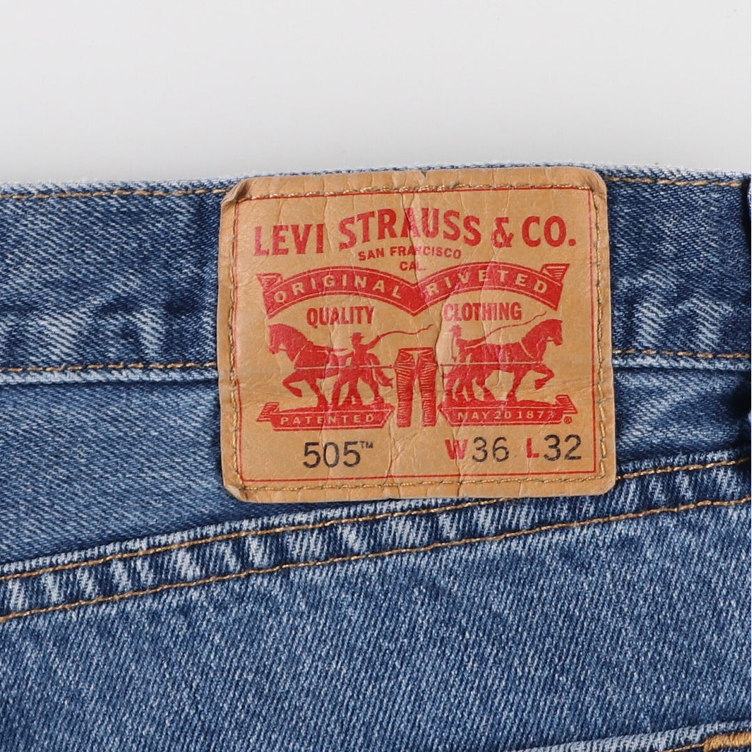 Levi's 505 tapered denim pants for men, size W36 / eaa467484