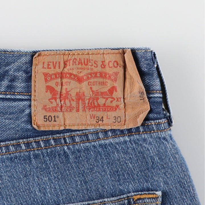 Levi's Levi's 501 straight denim pants for men, equivalent to W34 / eaa467496