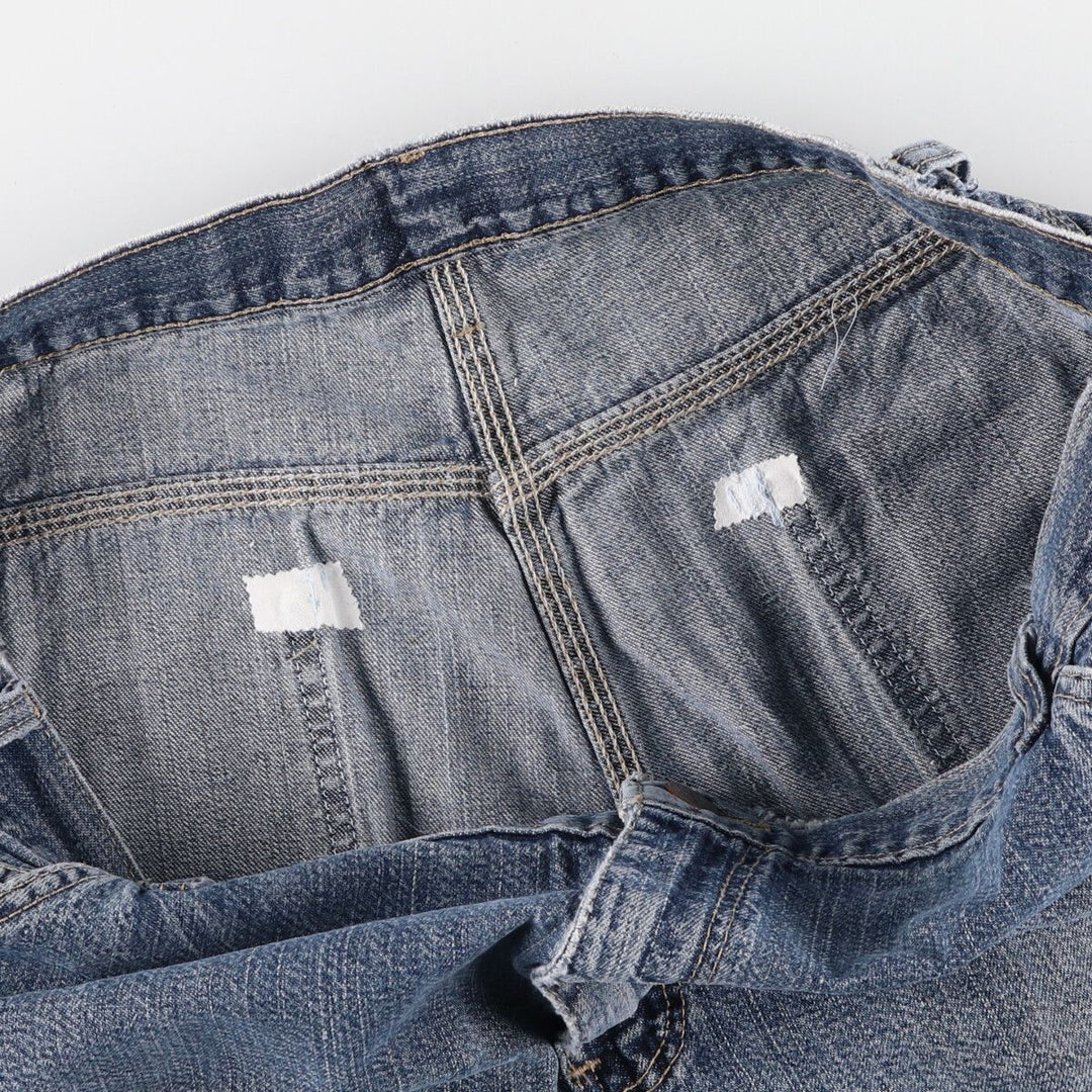 Dickies denim painter shorts, half pants, men's size w39 cotton blue type Vintage Second Hand