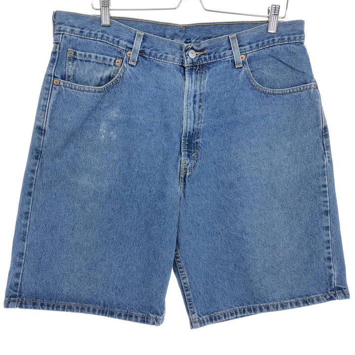 Levi's 550 Relaxed Fit Denim Shorts, Men's Size W37 cotton blue type Vintage Second Hand