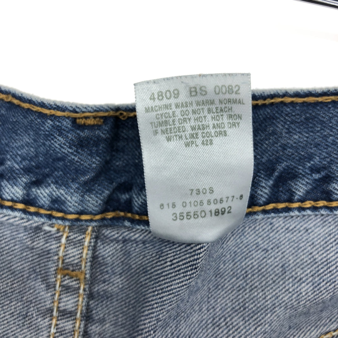 Levi's 550 Relaxed Fit Denim Shorts, Men's Size W37 cotton blue type Vintage Second Hand