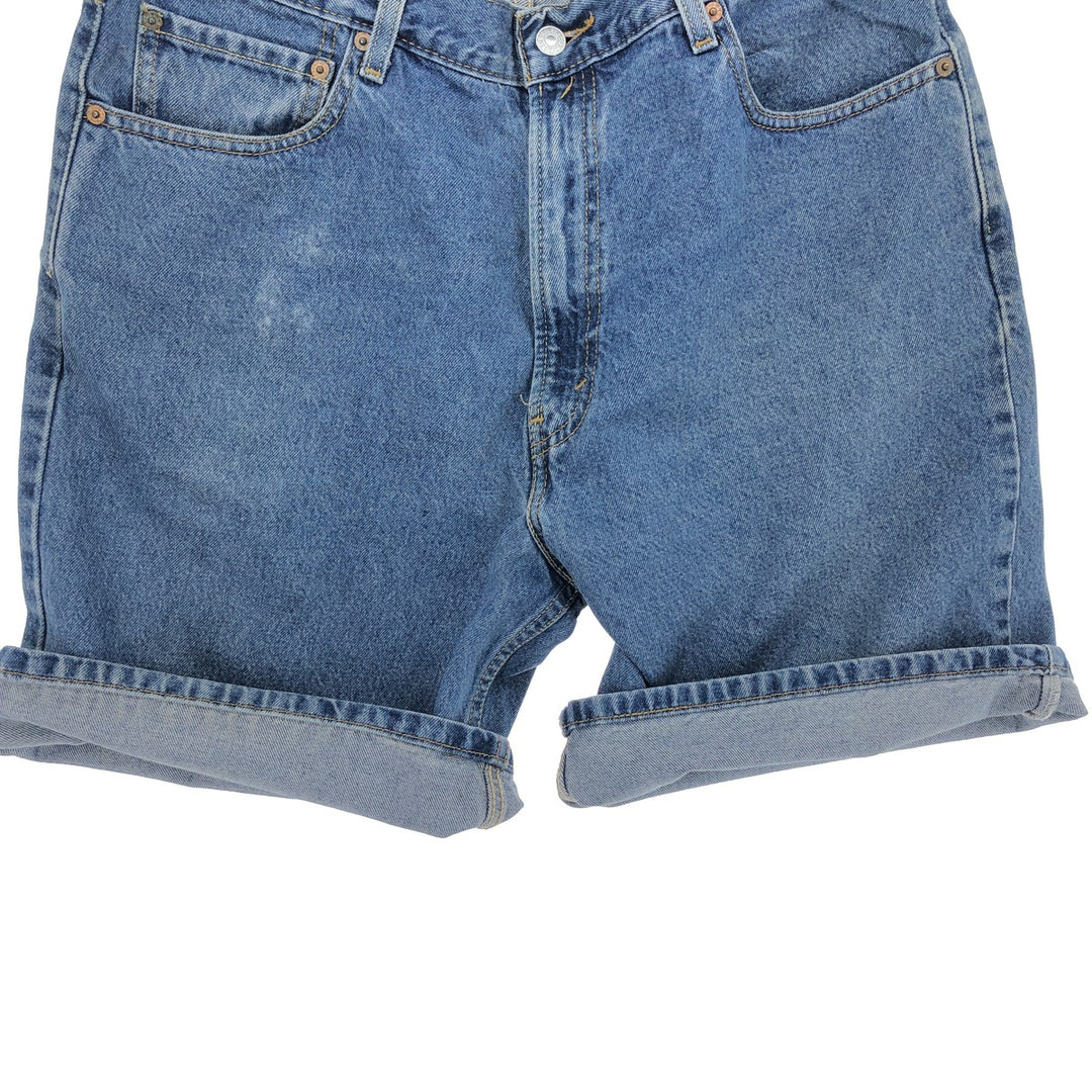 Levi's 550 Relaxed Fit Denim Shorts, Men's Size W37 cotton blue type Vintage Second Hand