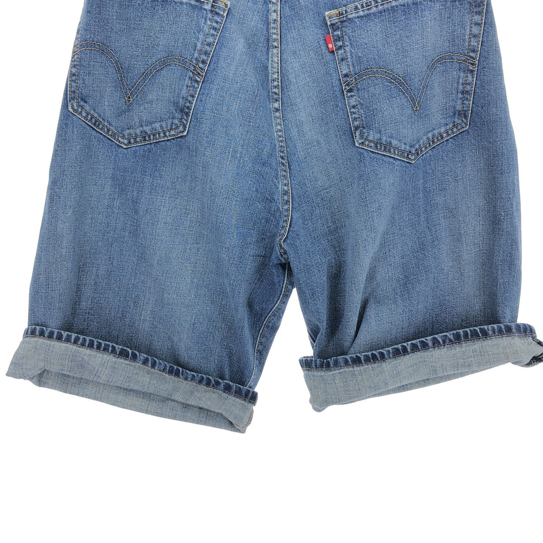 Levi's 569 LOOSE STRAIGHT denim shorts, half pants, men's size W38 / eaa467513