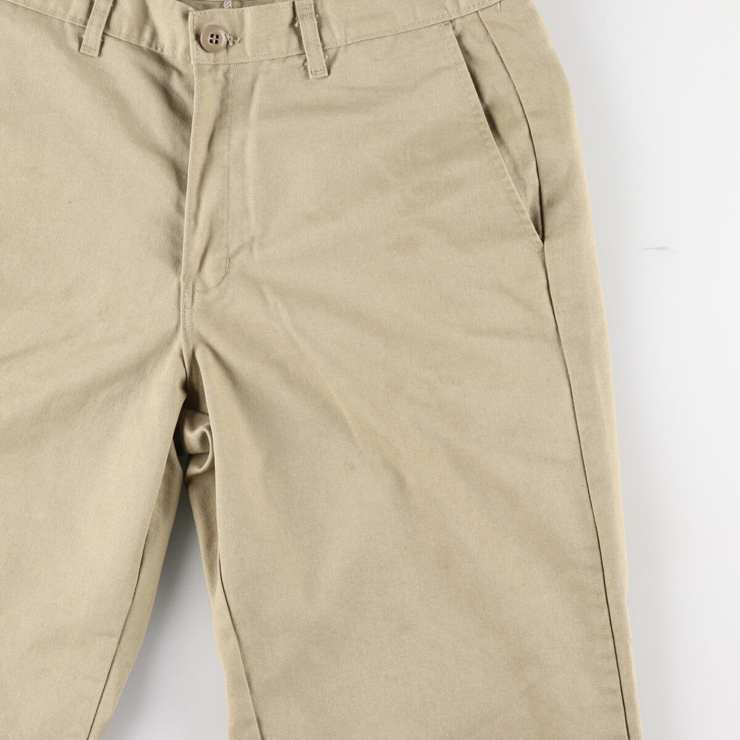 Dickies Work Shorts, Half Pants, Men's, W35 equivalent polyester Beige type Vintage Second Hand