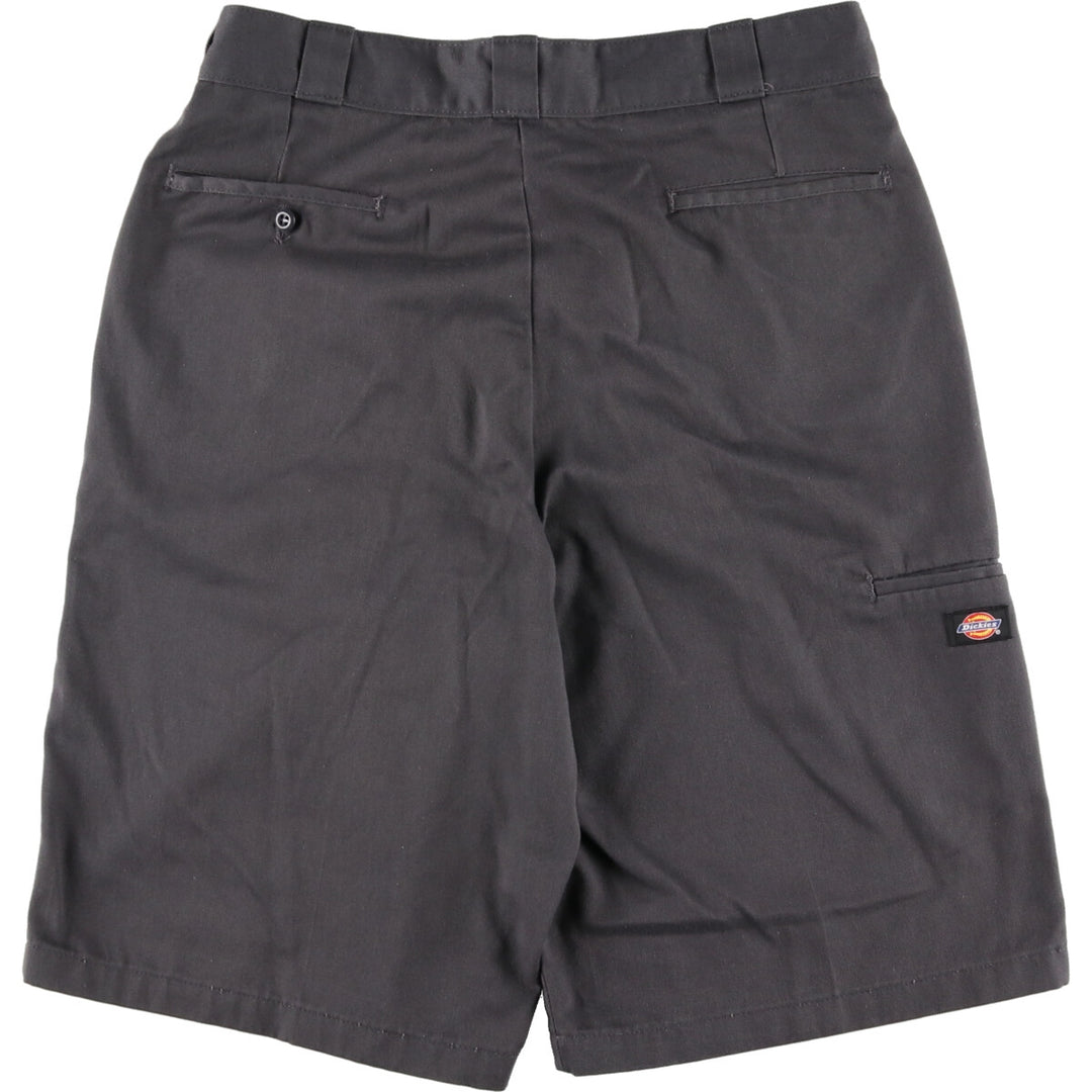 Dickies Loose Fit Work Shorts, Half Pants, Men's, W34 equivalent polyester gray type Vintage Second Hand