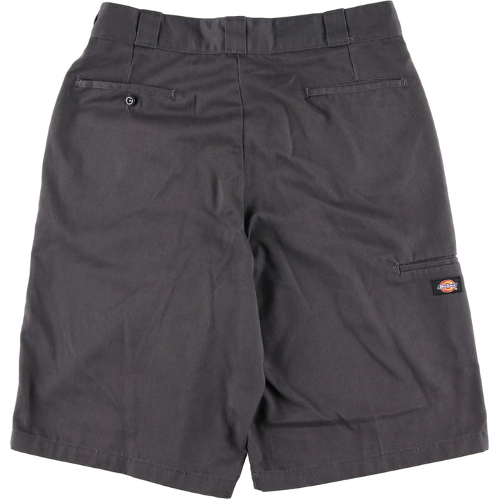 Dickies Loose Fit Work Shorts, Half Pants, Men's, W34 equivalent polyester gray type Vintage Second Hand