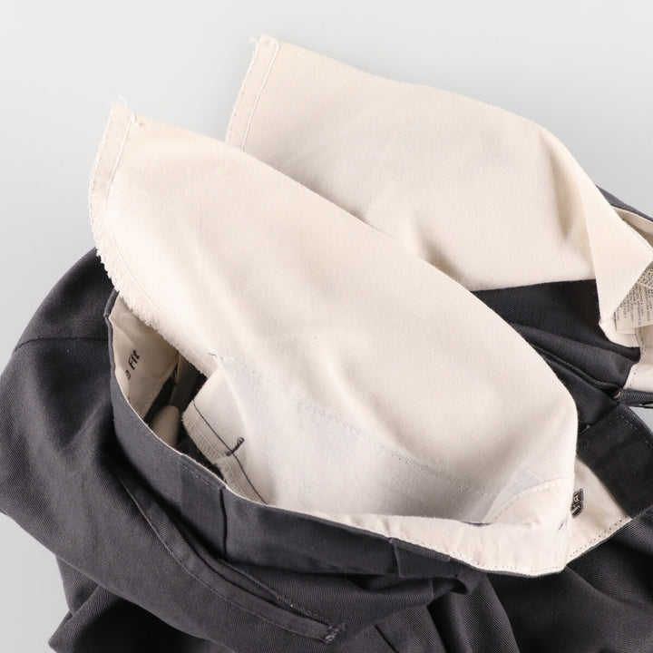 Dickies Loose Fit Work Shorts, Half Pants, Men's, W34 equivalent polyester gray type Vintage Second Hand