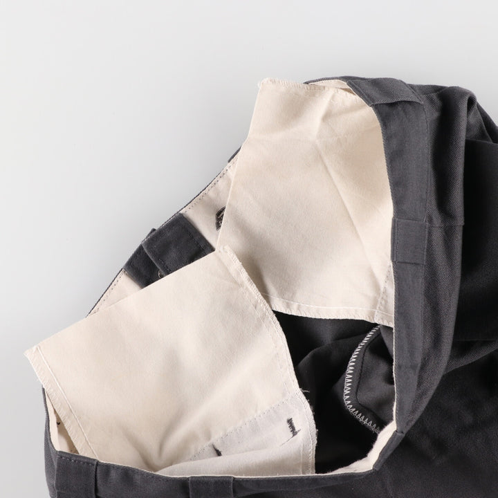 Dickies Loose Fit Work Shorts, Half Pants, Men's, W34 equivalent polyester gray type Vintage Second Hand