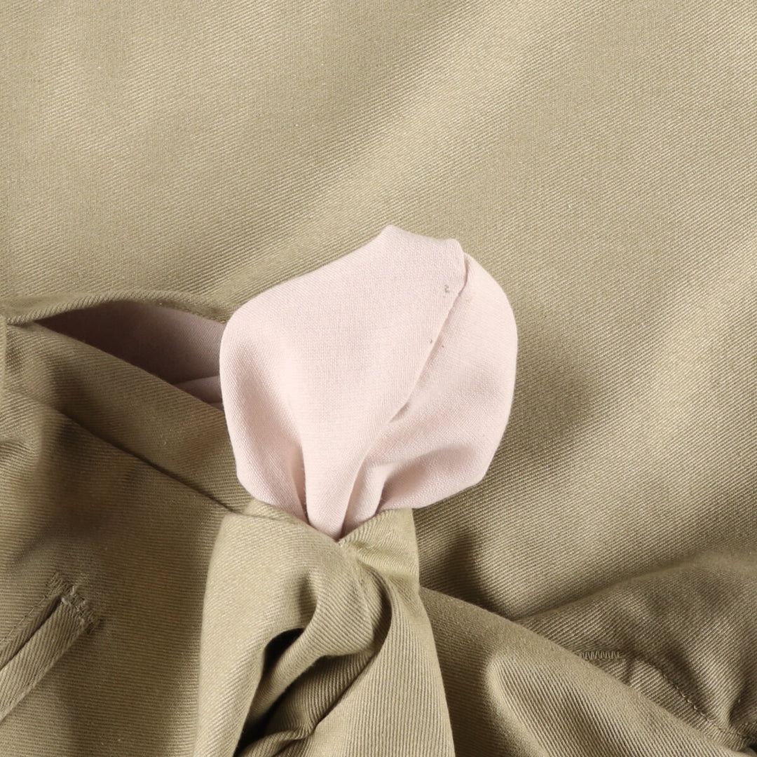 Dickies Loose Fit Work Shorts, Half Pants, Men's, W37 equivalent polyester Beige type Vintage Second Hand