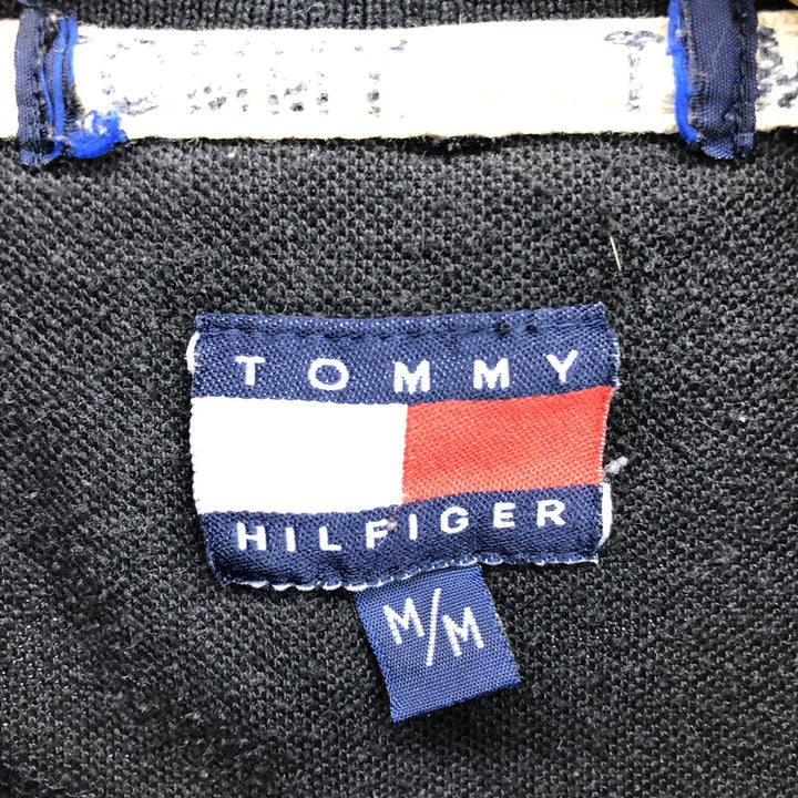 90'S Tommy Hilfiger Long Sleeve Polo Shirt Men's M Size Vintage /eaa467579