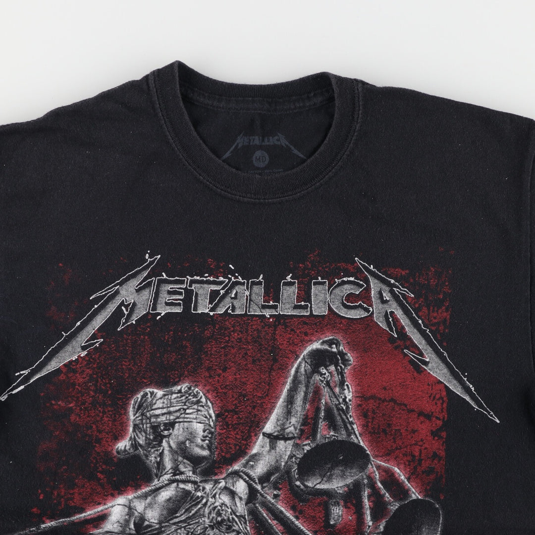 METALLICA Metallica Band T-shirt Band T Men's M size / eaa467594