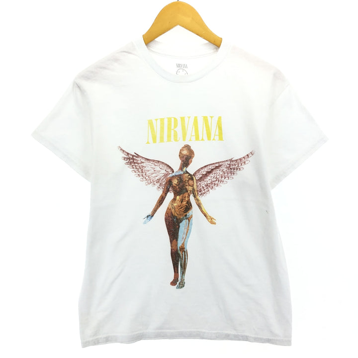 NIRVANA IN UTERO Band T-shirt, Men's M size / eaa467627