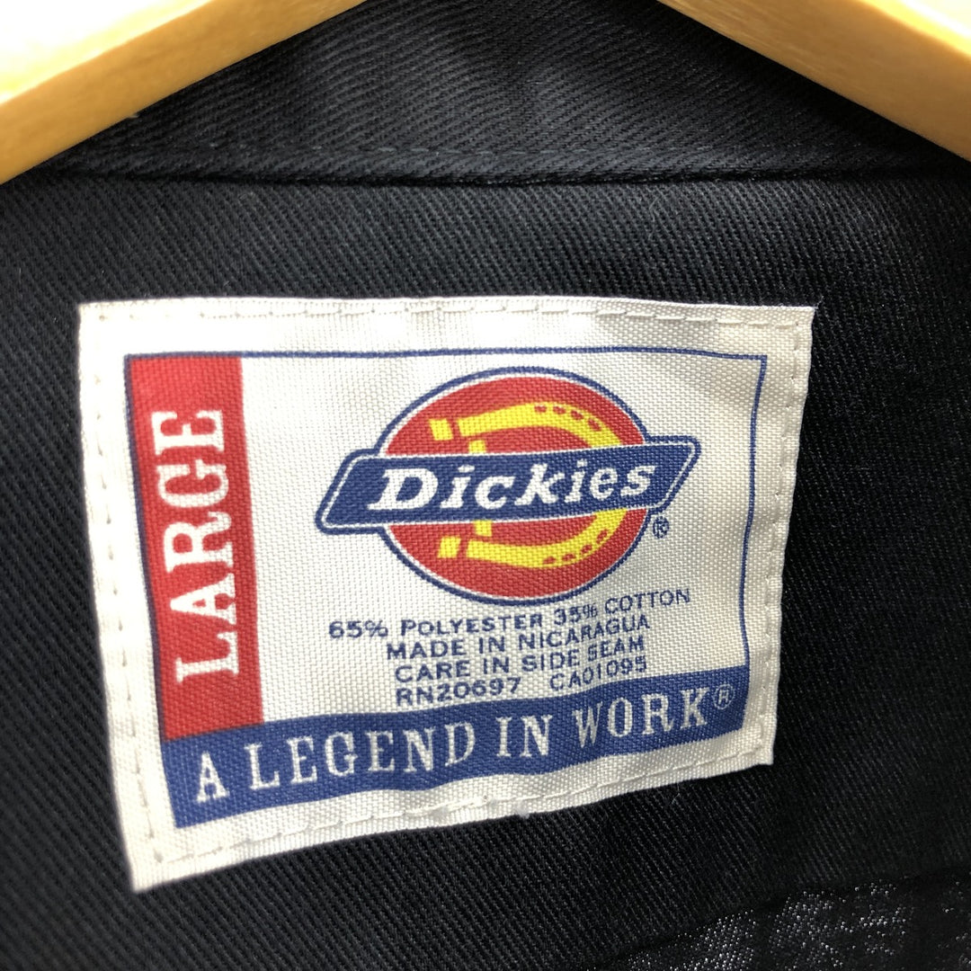 Dickies Short Sleeve Work Shirt Men's Size L / eaa467633