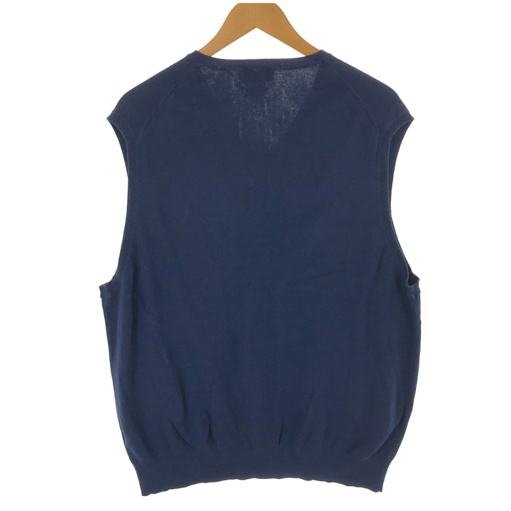 Ralph Lauren POLO RALPH LAUREN V-neck Pima cotton knit vest Men's XXL equivalent / eaa467647