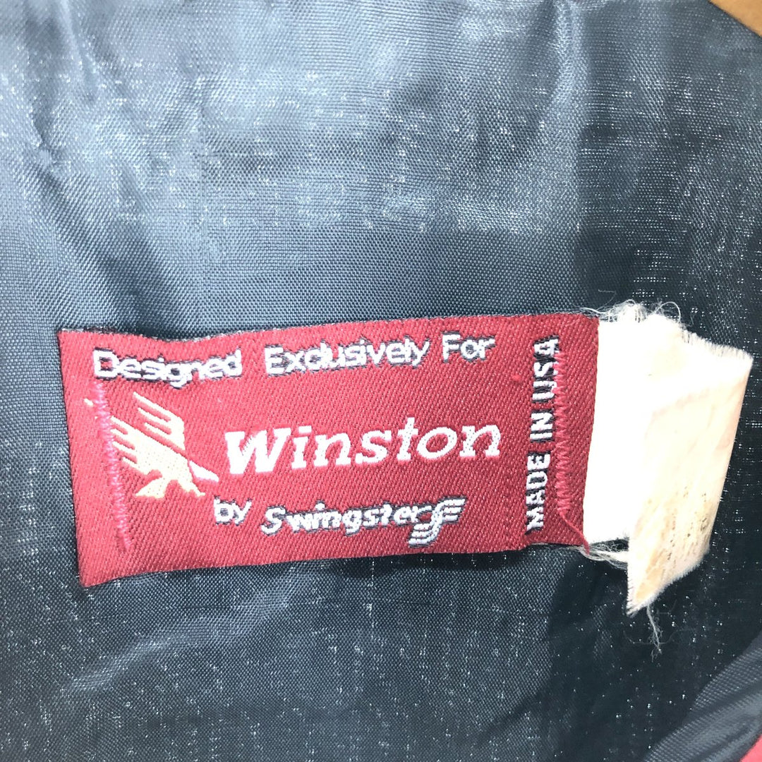 90'S WINSTON by SWINGSTER nylon racing jacket made in USA, men's XL size, vintage /eaa467675