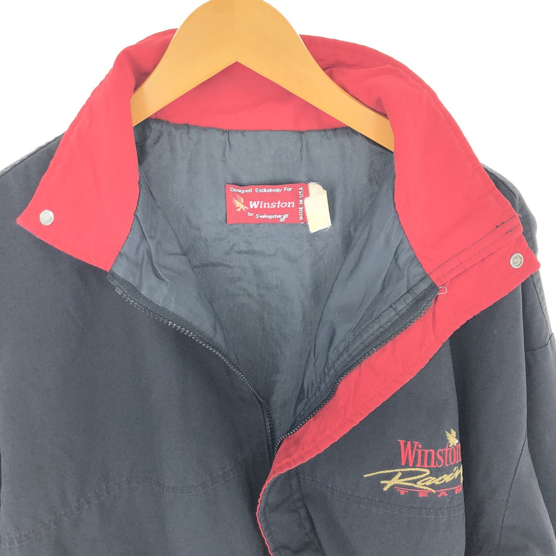 90'S WINSTON by SWINGSTER nylon racing jacket made in USA, men's XL size, vintage /eaa467675
