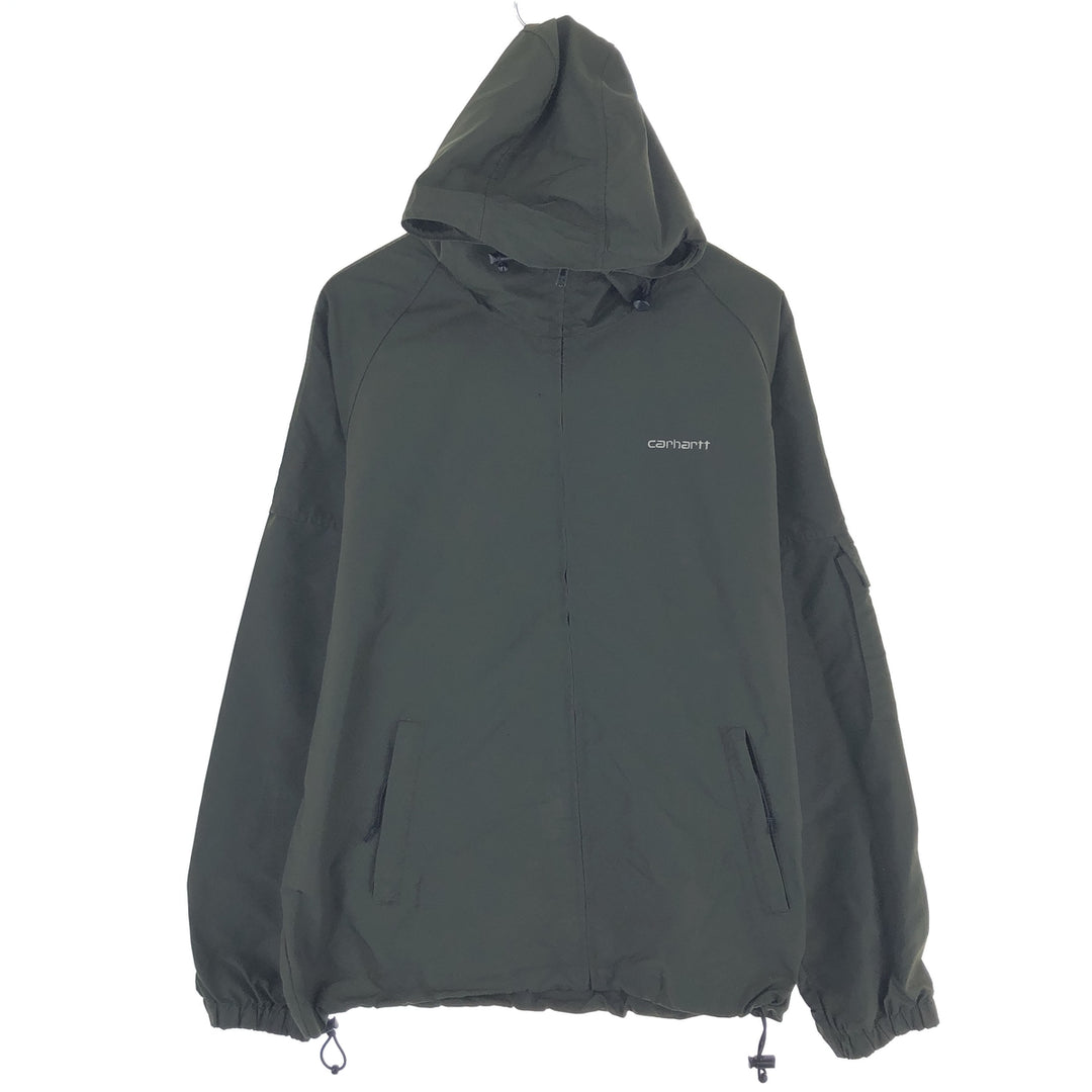 Carhartt Hooded Nylon Jacket, Men's Size L / eaa467676