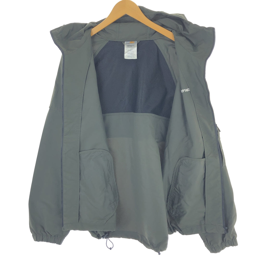 Carhartt Hooded Nylon Jacket, Men's Size L / eaa467676