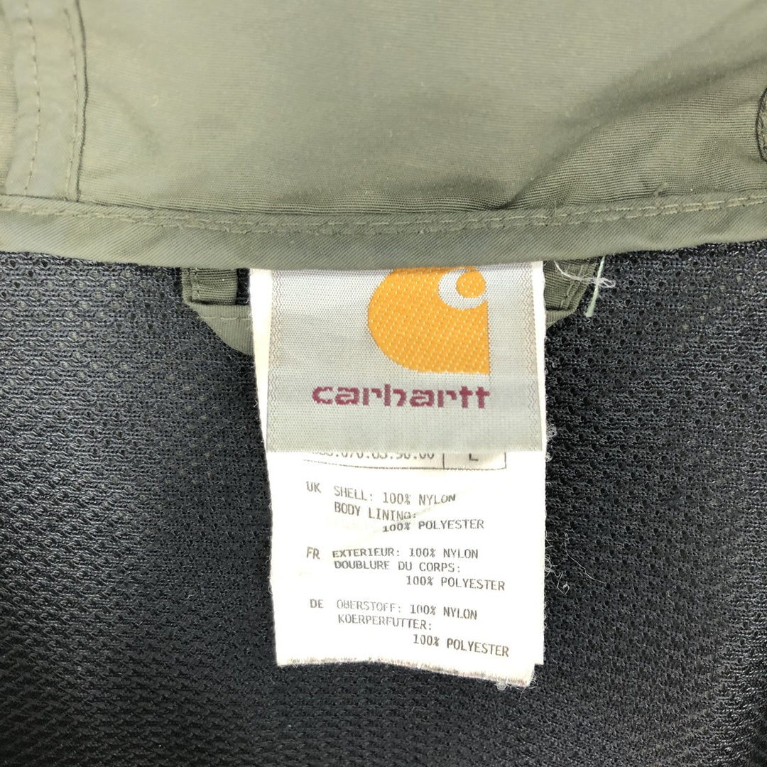 Carhartt Hooded Nylon Jacket, Men's Size L / eaa467676