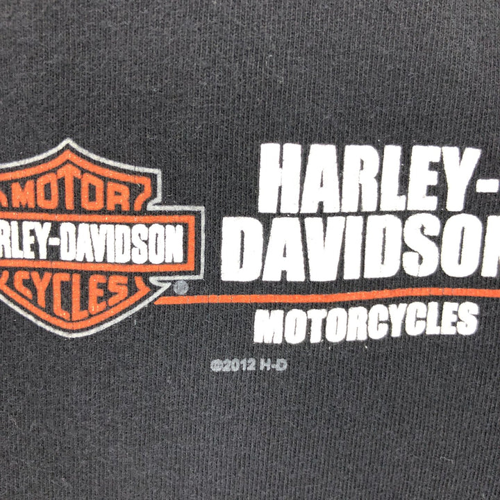 Harley-Davidson Motorcycle Bike T-shirt Men's L size / eaa467702