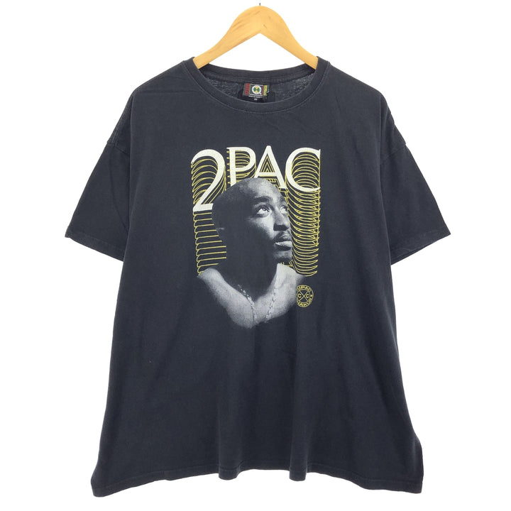 Big size 00'S Cross Colors CROSE COLOURS 2pac rap T-shirt, men's XXXL equivalent /eaa467711