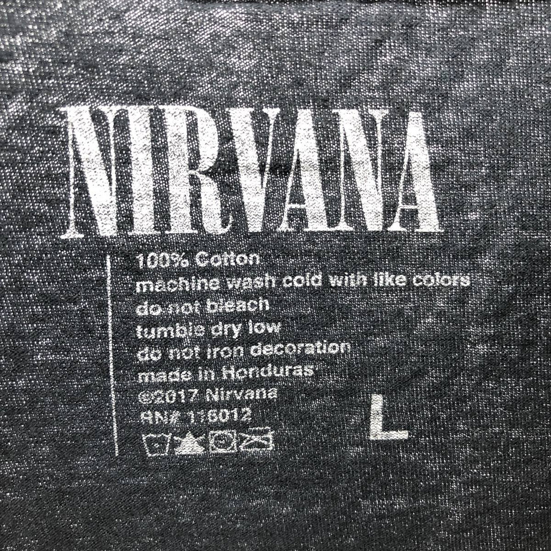 NIRVANA Nirvana Band T-shirt, Band T, Men's L size / eaa467712