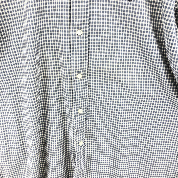 Ralph Lauren BLAIRE short sleeve button down check shirt men's size M / eaa467717