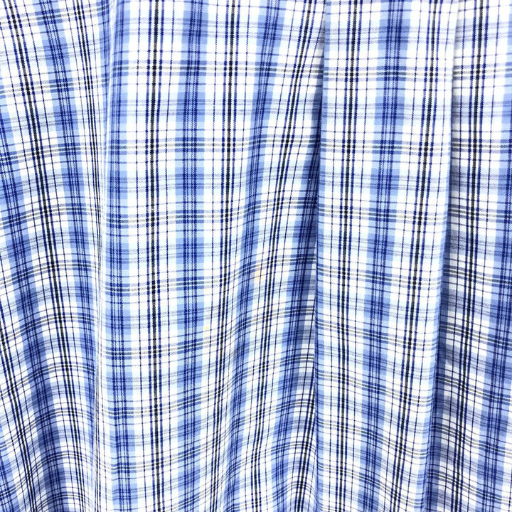 Ralph Lauren Classic Fit short sleeve button down check shirt, men's XL size / eaa467732