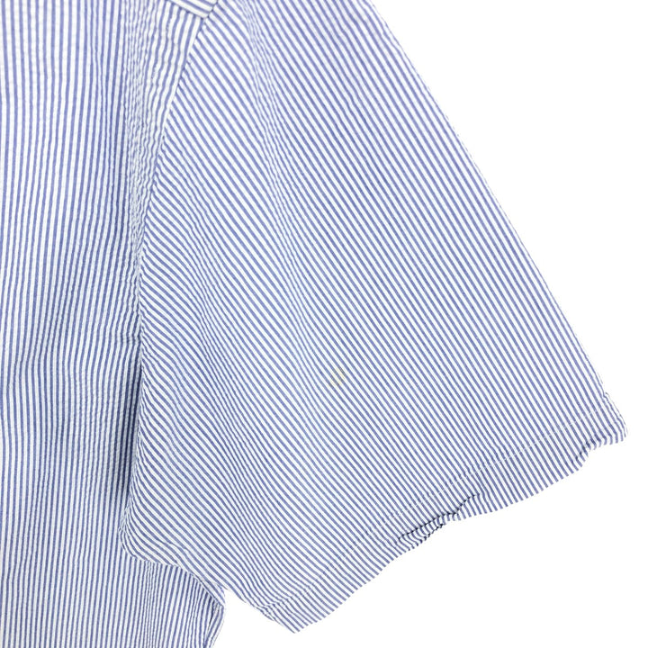 Ralph Lauren Classic Fit short sleeve button down striped shirt, men's XL size / eaa467738