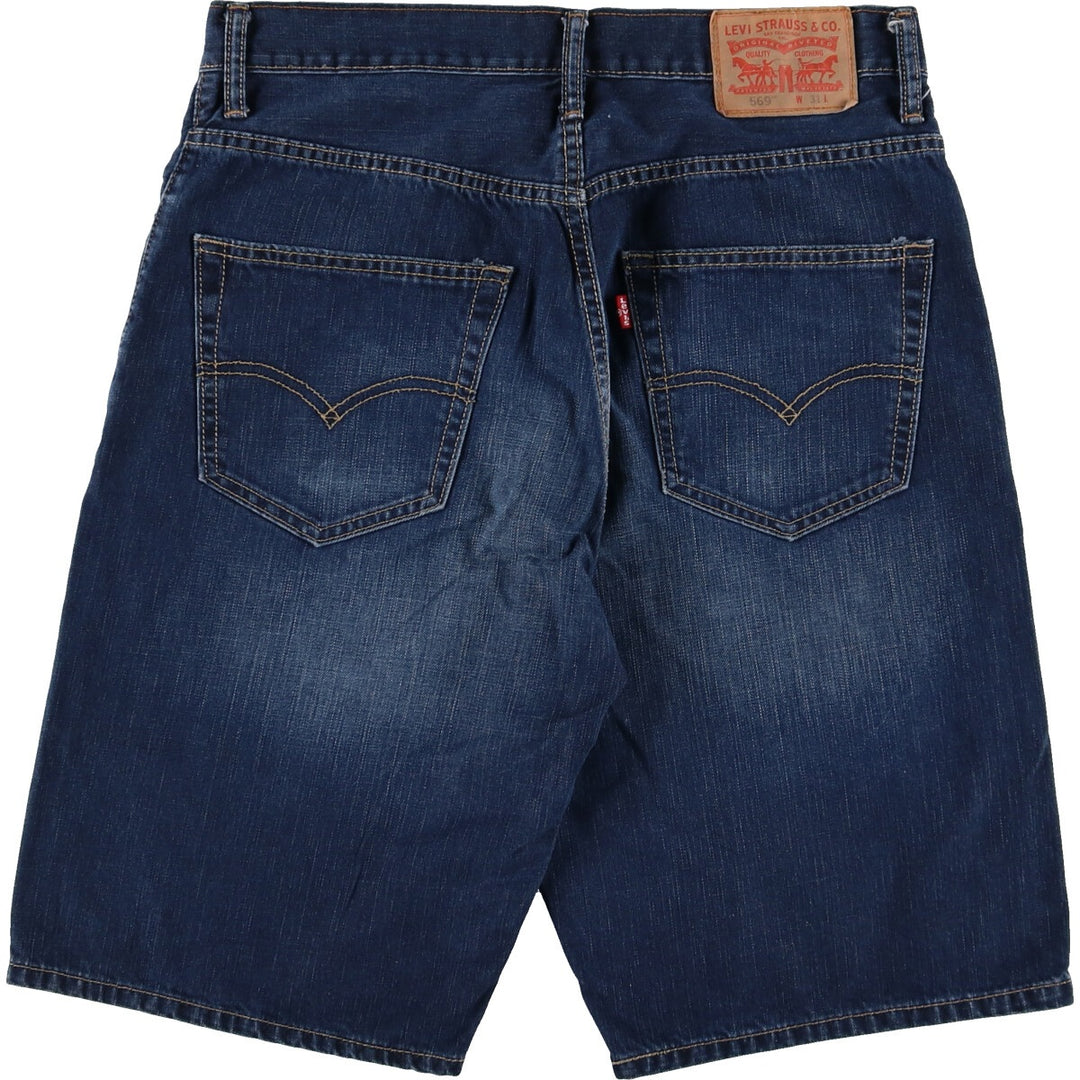 Levi's 569 denim shorts, half pants, men's size W32 equivalent / eaa467751