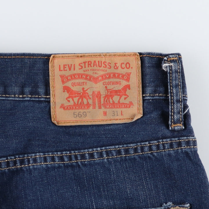 Levi's 569 denim shorts, half pants, men's size W32 equivalent / eaa467751