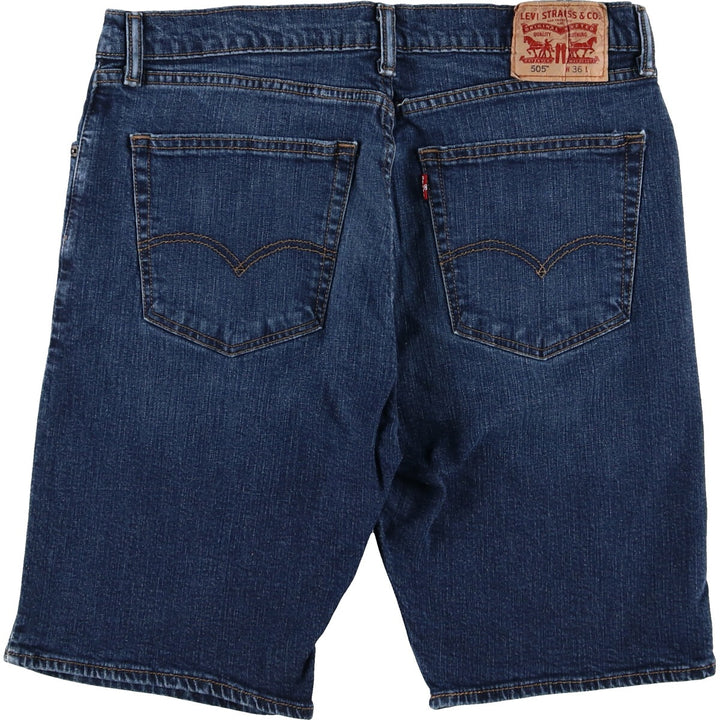 Levi's 505 denim shorts, half pants, men's size W37 / eaa467754