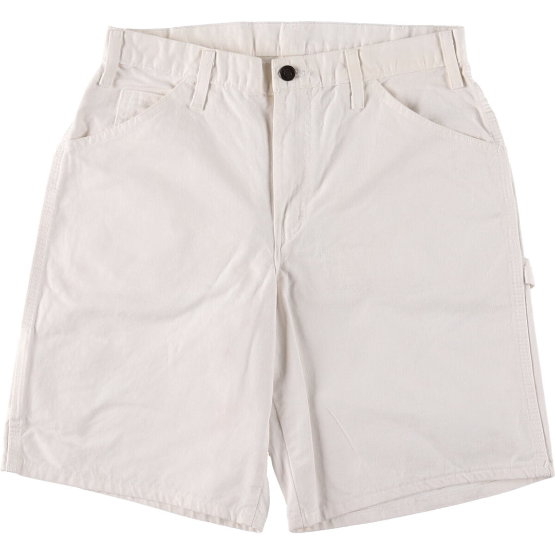 Dickies White Denim Painter Shorts, Men's, W32 equivalent / eaa467766