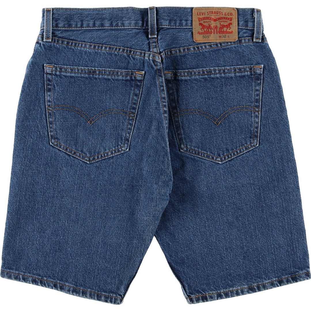 Levi's 505 denim shorts, half pants, men's size W32 equivalent / eaa467767