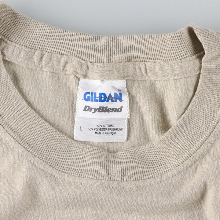 00'S Gildan English Springer Spaniel Dog Print Animal T-Shirt Men's L size / eaa467787