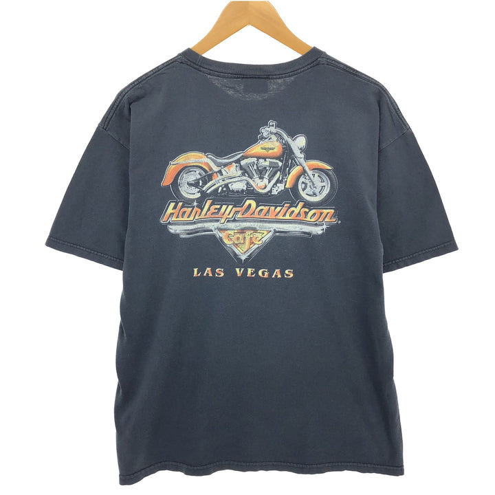 Harley-Davidson Motorcycle Bike T-shirt Men's L size / eaa467795