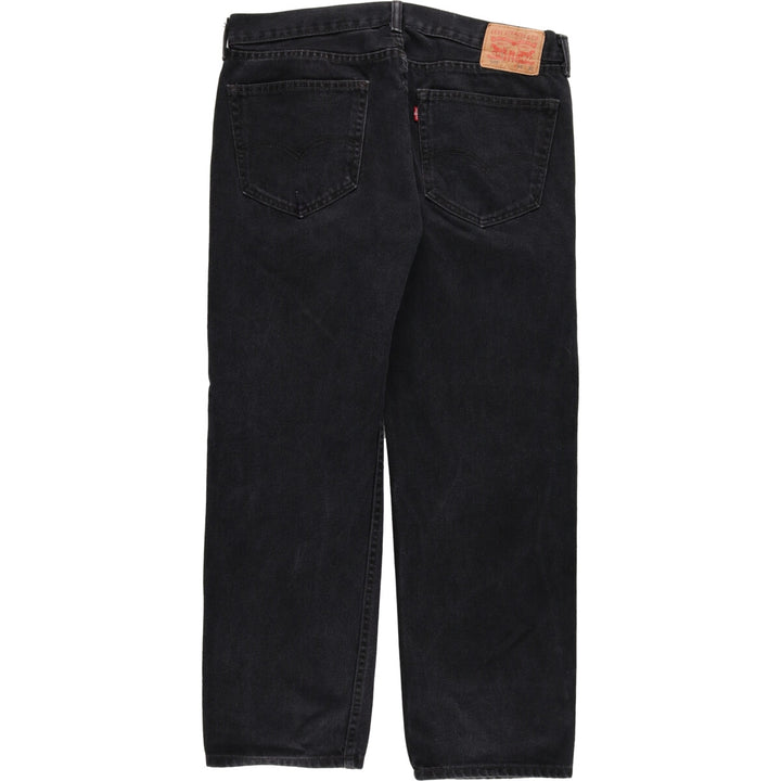 Levi's 505 Black Denim Tapered Denim Pants Men's W37 equivalent / eaa467800