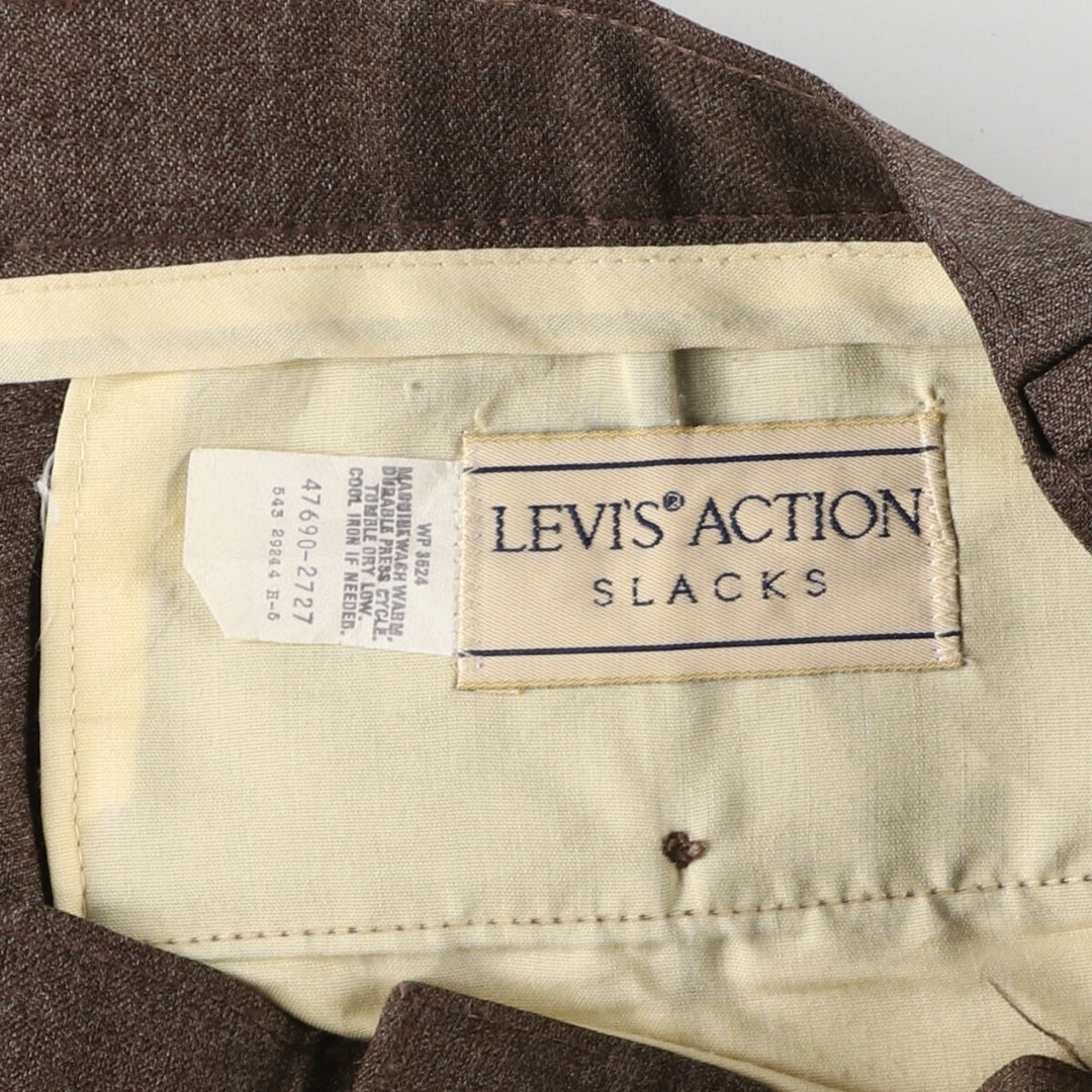 90'S Levi's ACTION SLACKS STA-PREST Sta-Prest slacks pants for men, size W36, vintage / eaa467822