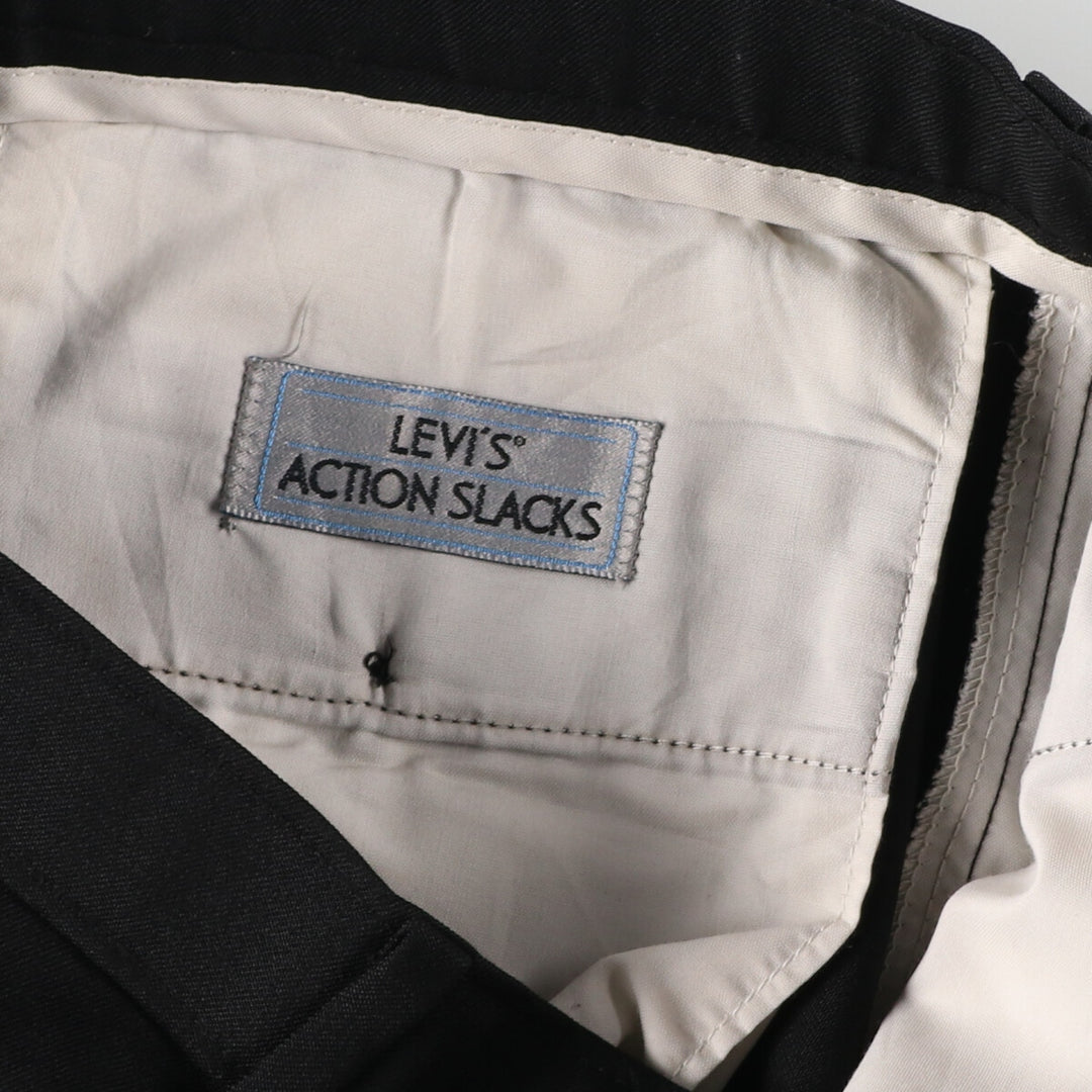 80's Levi's ACTION SLACKS STA-PREST Sta-Prest slacks pants for men, size W32, vintage / eaa467824