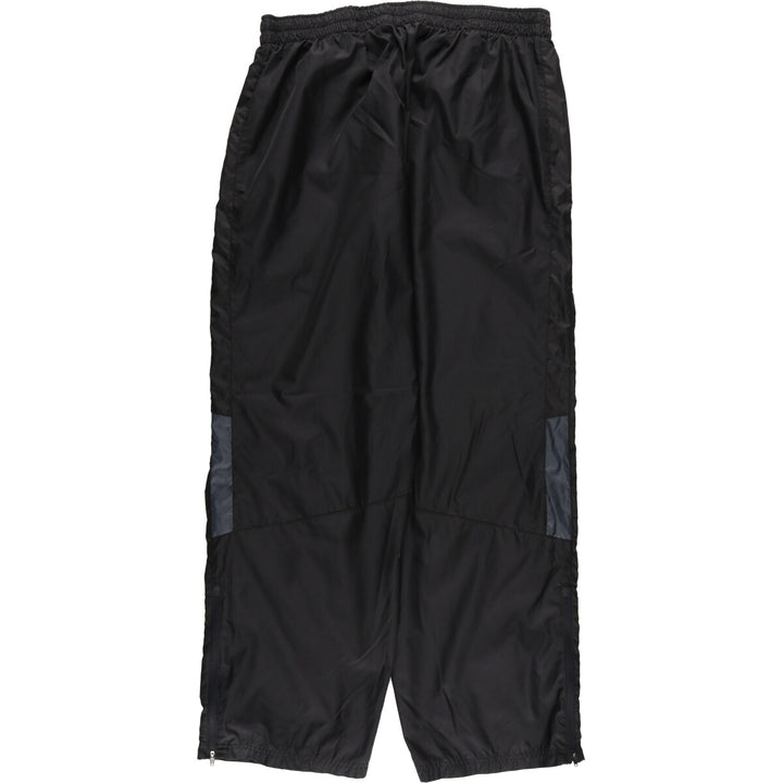 Starter Warm-up Pants, Nylon Pants, Shaka Shaka Pants, Men's L size polyester black type Vintage Second Hand