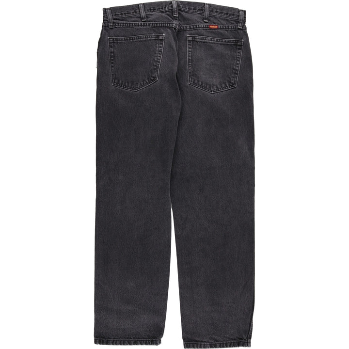 RUSTLER Black Denim Straight Denim Pants Men's W34 equivalent /eaa467896