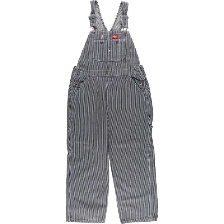 Dickies Hickory Stripe Overalls for Men, W38 equivalent / eaa467922