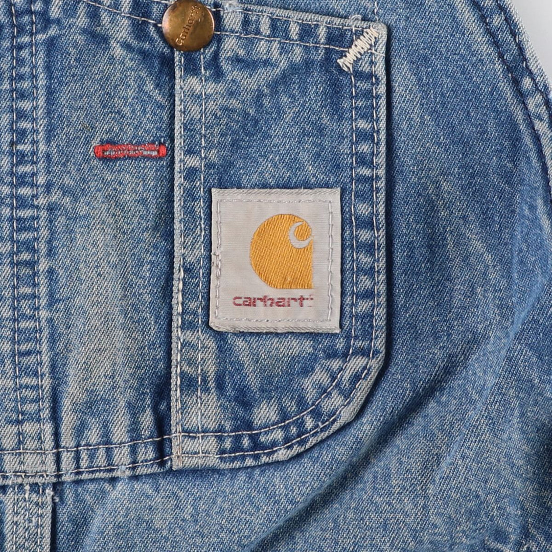 90'S Carhartt denim overalls for men, W35 equivalent, vintage / eaa467926