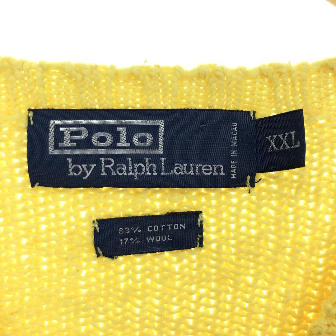 Ralph Lauren POLO by Ralph Lauren Cotton Knit Sweater Women's XL /eaa467951