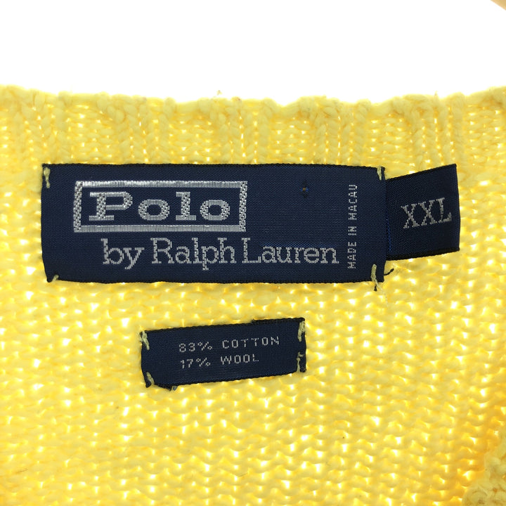 Ralph Lauren POLO by Ralph Lauren Cotton Knit Sweater Women's XL /eaa467951