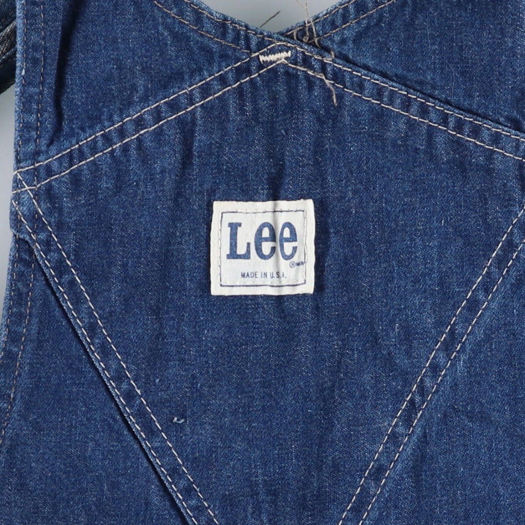 70s~ Lee denim overalls made in USA, men's w36 equivalent vintage /eaa467980